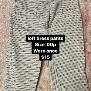 Loft trouser pants